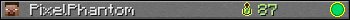 Benutzerleisten 350x20 für PixelPhantom