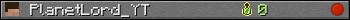 PlanetLord_YT userbar 350x20