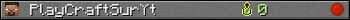 PlayCraftSurYt userbar 350x20