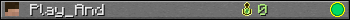 Benutzerleisten 350x20 für Play_And