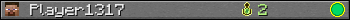 Player1317 userbar 350x20