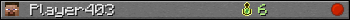 Benutzerleisten 350x20 für Player403