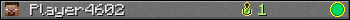 Benutzerleisten 350x20 für Player4602