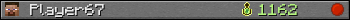 Benutzerleisten 350x20 für Player67