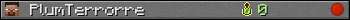 PlumTerrorre userbar 350x20