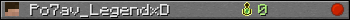 Po7av_LegendxD userbar 350x20