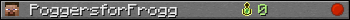 PoggersforFrogg userbar 350x20