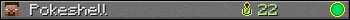 Pokeshell userbar 350x20