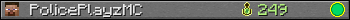 PolicePlayzMC userbar 350x20