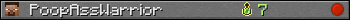 PoopAssWarrior userbar 350x20