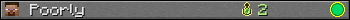 Poorly userbar 350x20