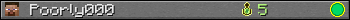 Poorly000 userbar 350x20