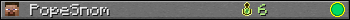 PopeSnom userbar 350x20