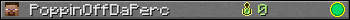 PoppinOffDaPerc userbar 350x20