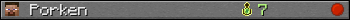 Porken userbar 350x20