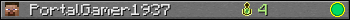 PortalGamer1937 userbar 350x20