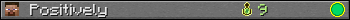 Positively userbar 350x20