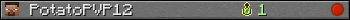 Юзербар 350x20 для PotatoPVP12