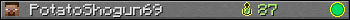 PotatoShogun69 userbar 350x20