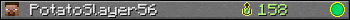 PotatoSlayer56 userbar 350x20