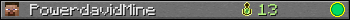 PowerdavidMine userbar 350x20