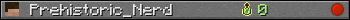 Prehistoric_Nerd userbar 350x20