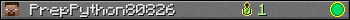 PrepPython80826 userbar 350x20