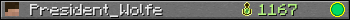 President_Wolfe userbar 350x20