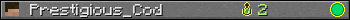 Prestigious_Cod userbar 350x20