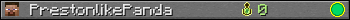 PrestonlikePanda userbar 350x20