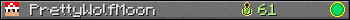 PrettyWolfMoon userbar 350x20