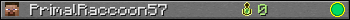 PrimalRaccoon57 userbar 350x20