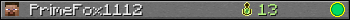 PrimeFox1112 userbar 350x20
