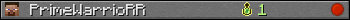 PrimeWarrioRR userbar 350x20