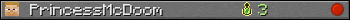 PrincessMcDoom userbar 350x20