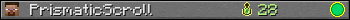 PrismaticScroll userbar 350x20