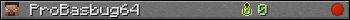 ProBasbug64 userbar 350x20