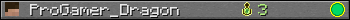 ProGamer_Dragon userbar 350x20