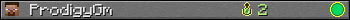 ProdigyGm userbar 350x20