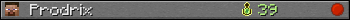 Prodrix userbar 350x20