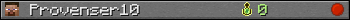 Provenser10 userbar 350x20