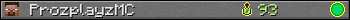 ProzplayzMC userbar 350x20