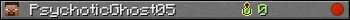 PsychoticGhost05 userbar 350x20