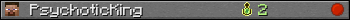 PsychoticKing userbar 350x20