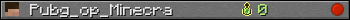 Pubg_op_Minecra userbar 350x20