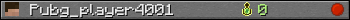 Pubg_player4001 userbar 350x20