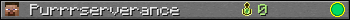 Purrrserverance userbar 350x20