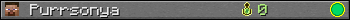 Purrsonya userbar 350x20