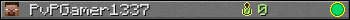 PvPGamer1337 userbar 350x20