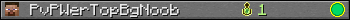 PvPWerTopBgNoob userbar 350x20